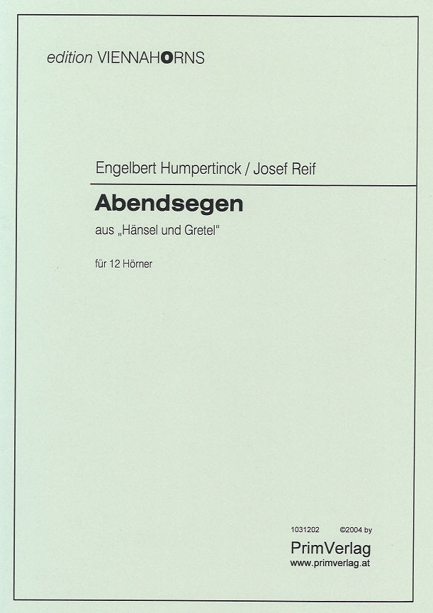 Humperdinck, Abendsegen (12Hn) (Prim Verlag)