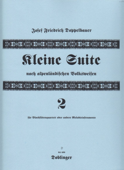 Doppelbauer, Kleine Suite 2 (SATB) (Doblinger)