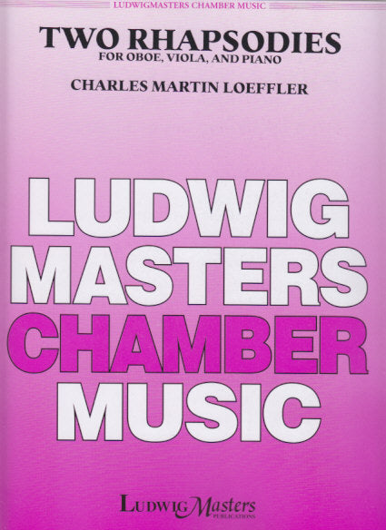 Loeffler, 2 Rhapsodies (Well-Tempered Press/Masters Music)