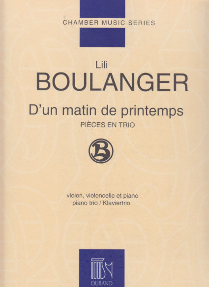 Boulanger, D'un matin de printemps (Durand)