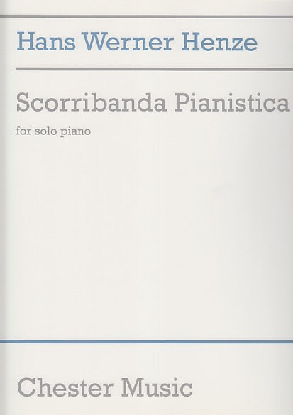 Henze, Scorribanda pianistica (2003) (Chester)