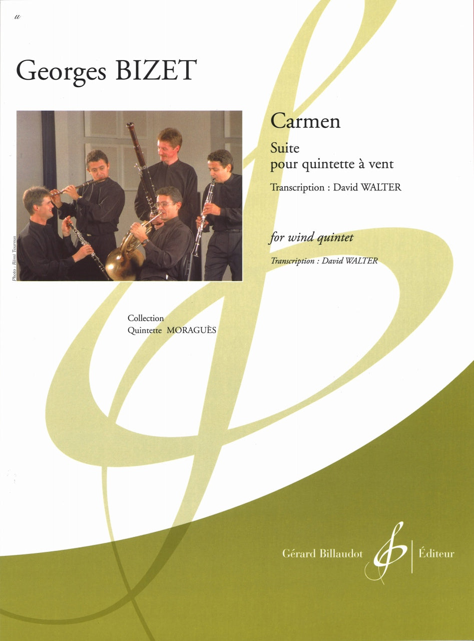 Bizet, Carmen Suite (Quintet) (Billaudot)