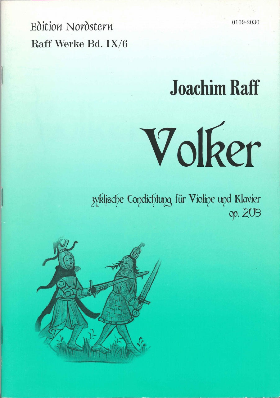 Raff, Volker op. 203 (Raff Werke 9/6) (Nordstern)