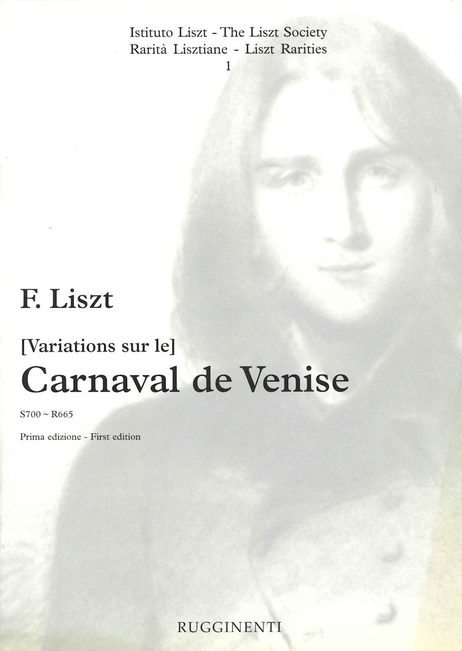 Liszt, Var. sur le Carnaval de Venise (Rugginenti)