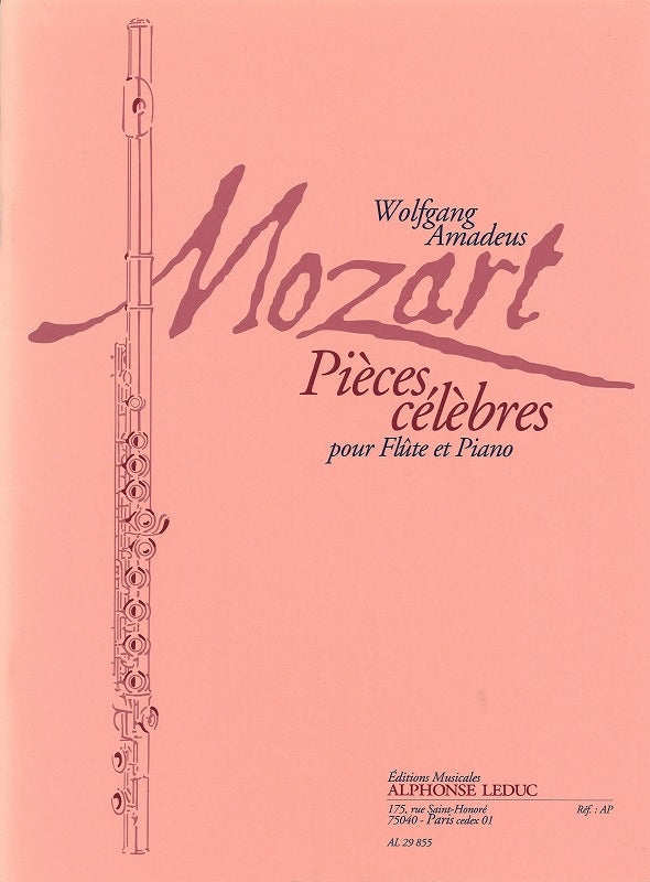 Mozart, Pieces celebres (Leduc)
