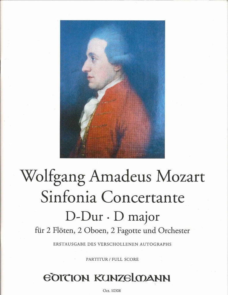 Mozart, Sinfonia concertante nach KV 320 (Kunzelmann)