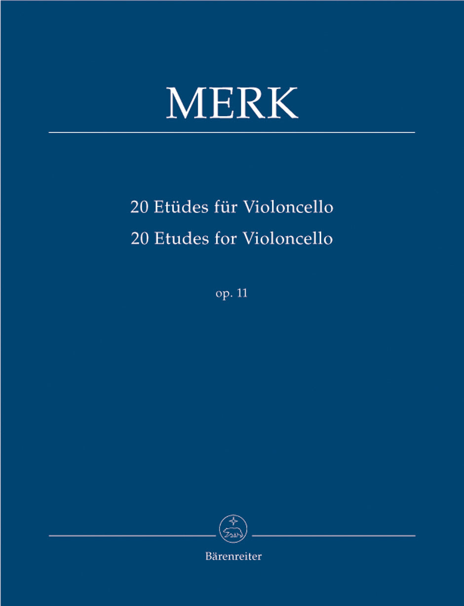 Merk, 20 Etuden op. 11 (Barenreiter)