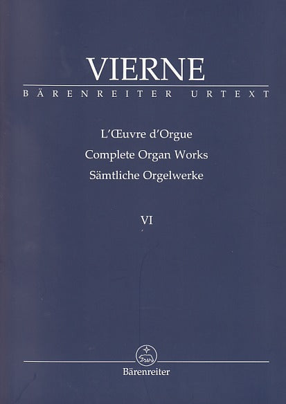 Vierne, Symphonie No. 6, op. 59 (Barenreiter)