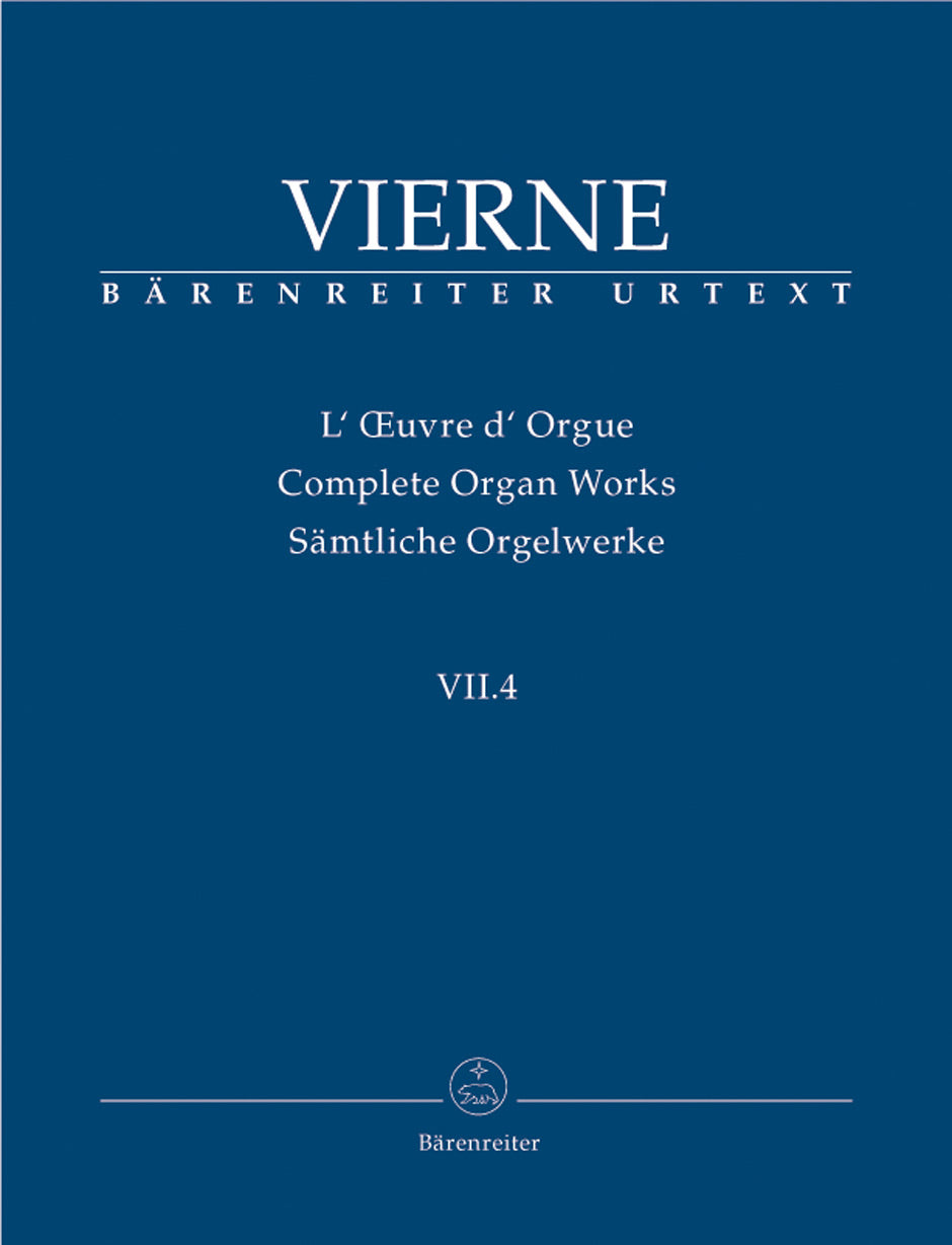 Vierne, Pieces de fantaisie 4 op. 55 (Barenreiter)