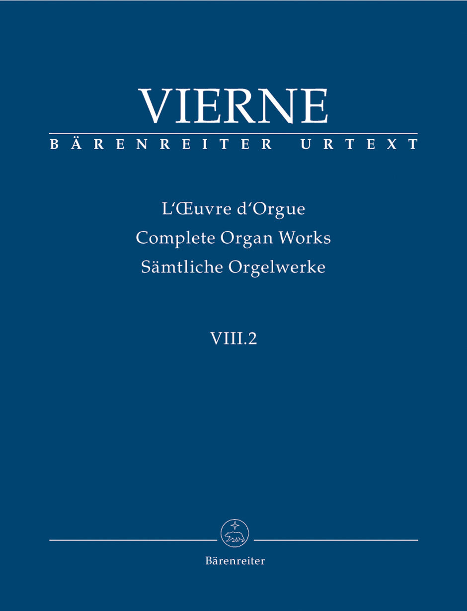 Vierne, Pieces en style libre op. 31, 2 (Barenreiter)