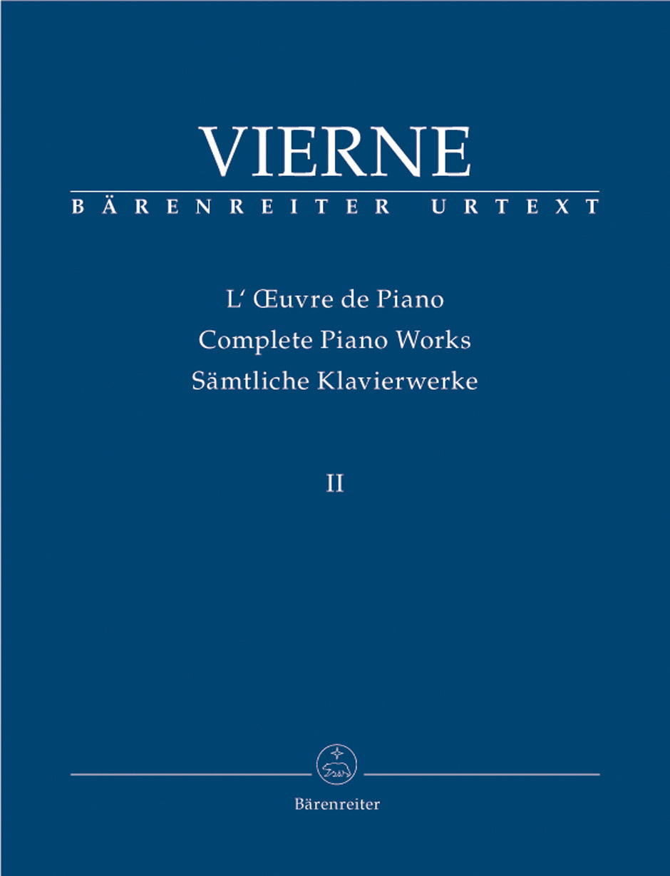 Vierne, Oeuvres de piano 2 (Barenreiter)