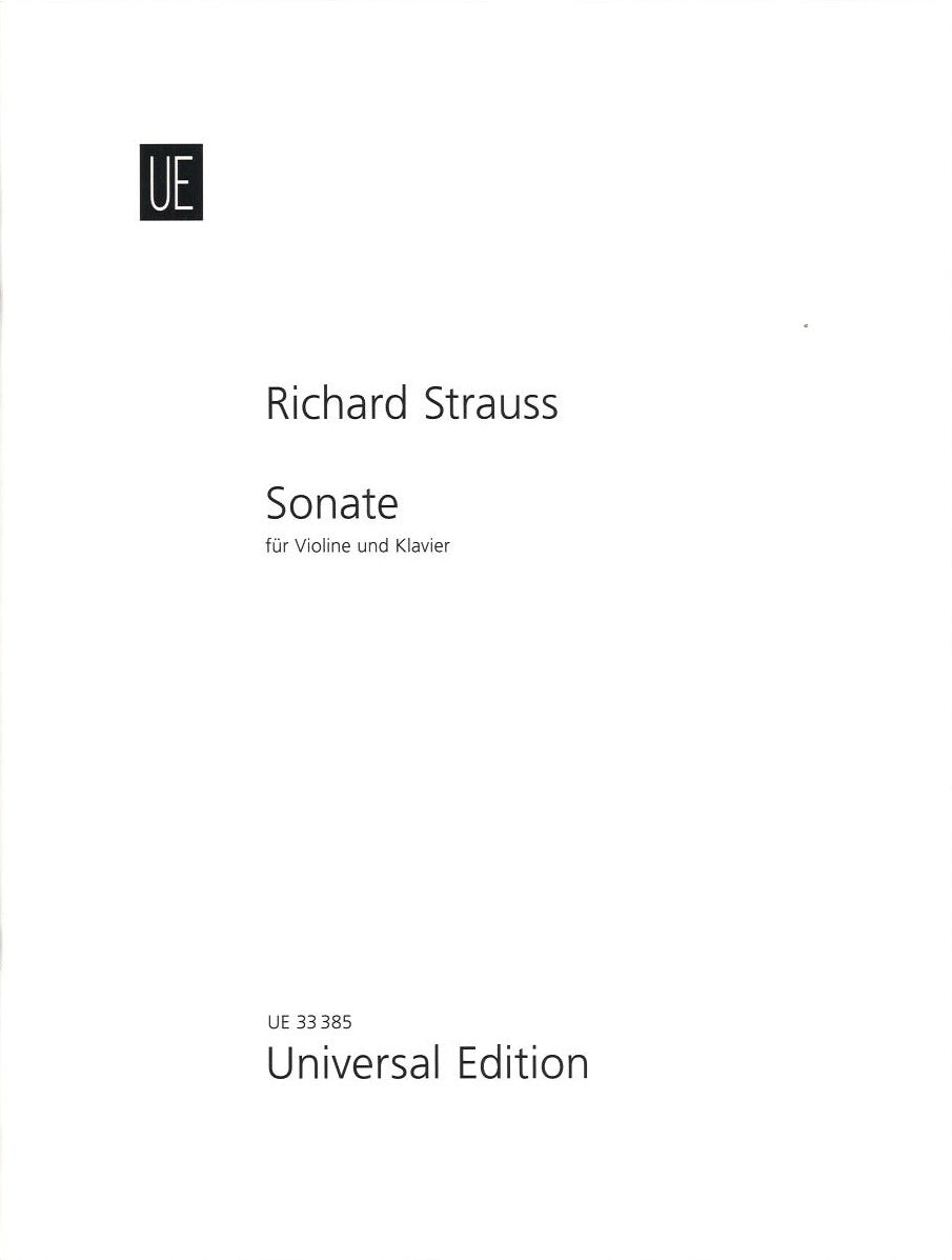 Strauss,R., Sonata op. 18 in Eb (Universal)