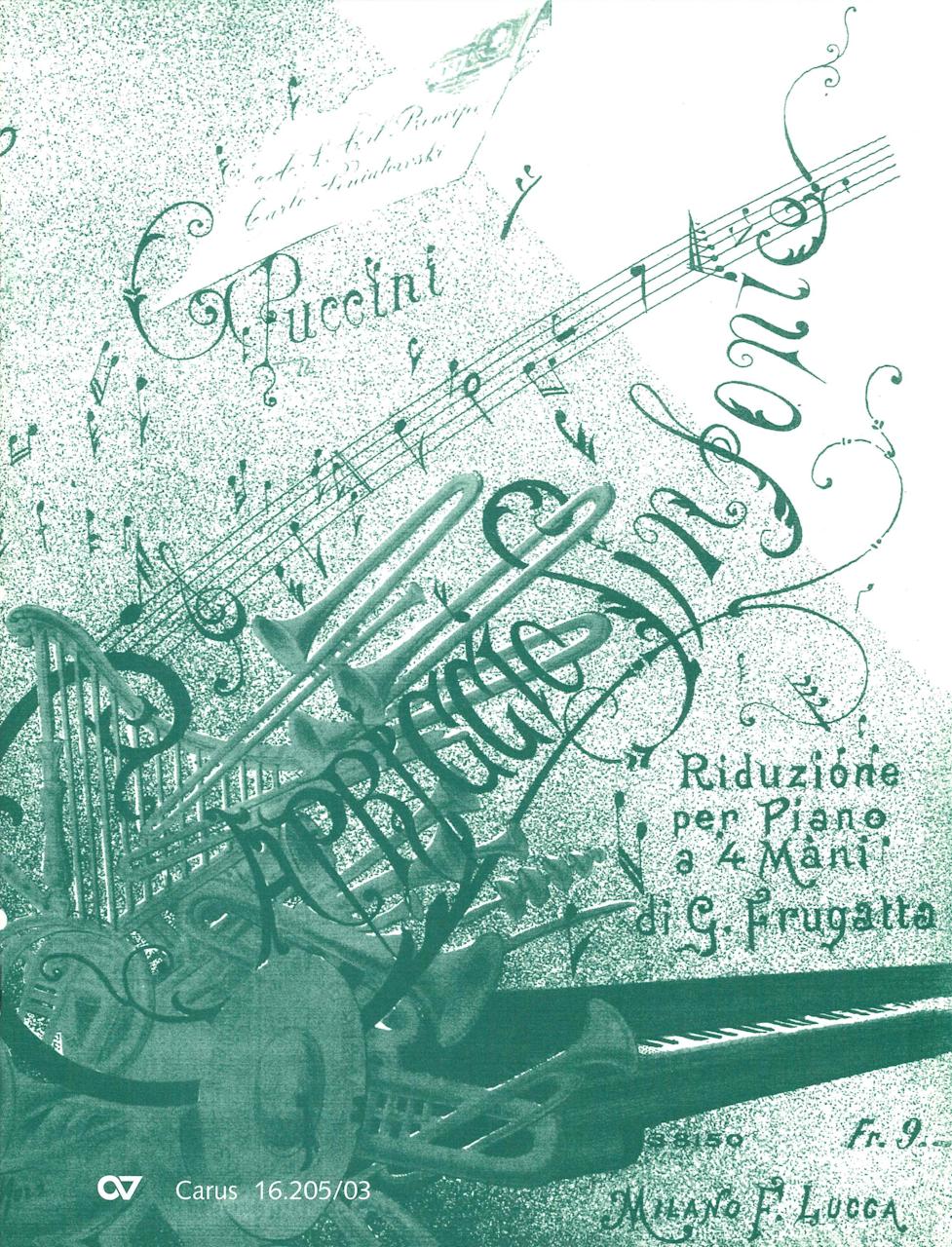 Puccini, Capriccio sinfonico (1Pf 4H) (Carus)