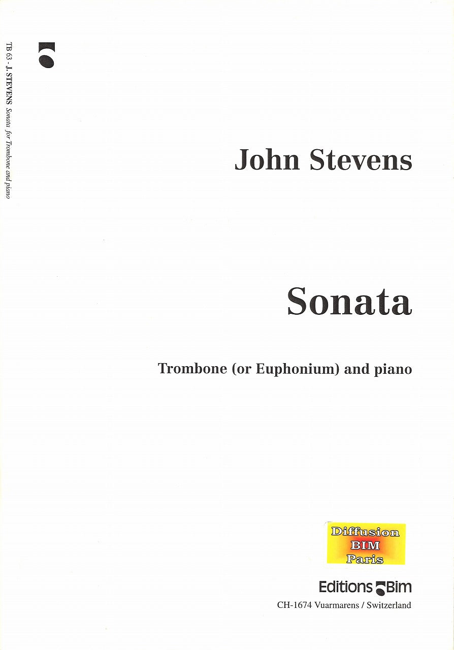Stevens, Sonata (2002) (Tbn/Euph,Pf) (Bim)