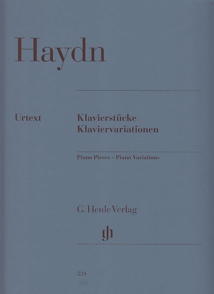 Haydn, Klavierstucke; Variationen (rev.) (Henle)