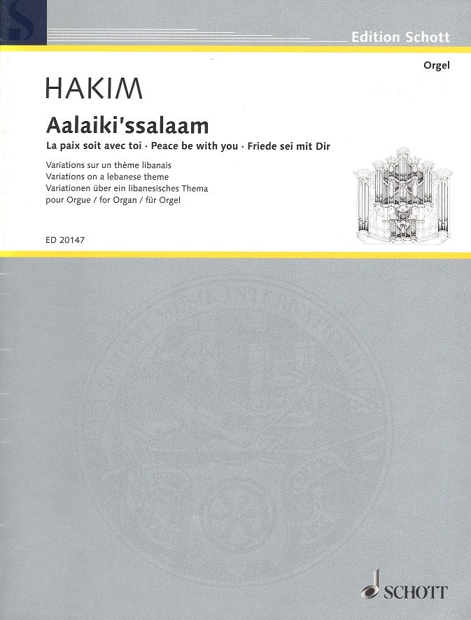 Hakim, Aalaiki'ssalaam (Schott)