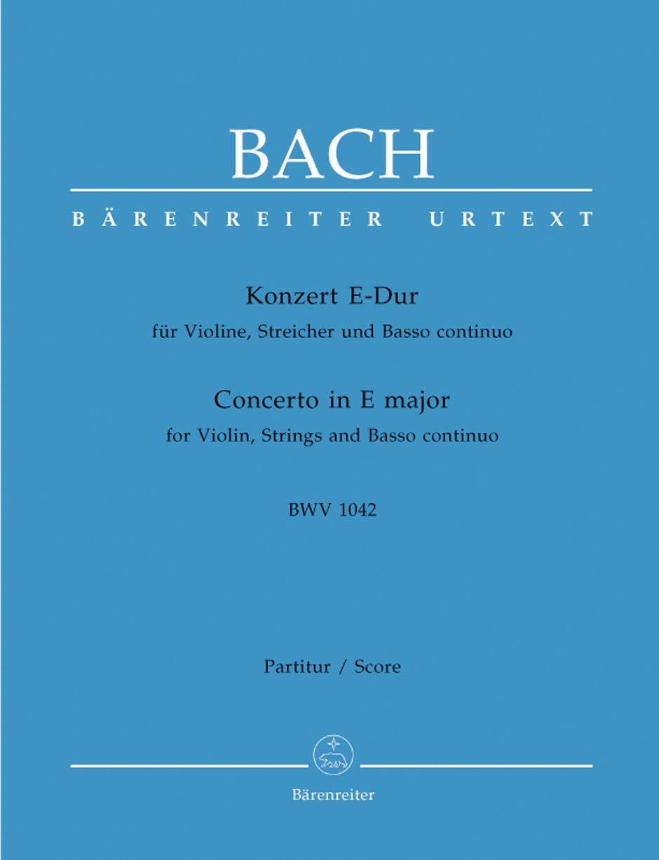 Bach, Concerto BWV 1042 Full Score (Barenreiter)