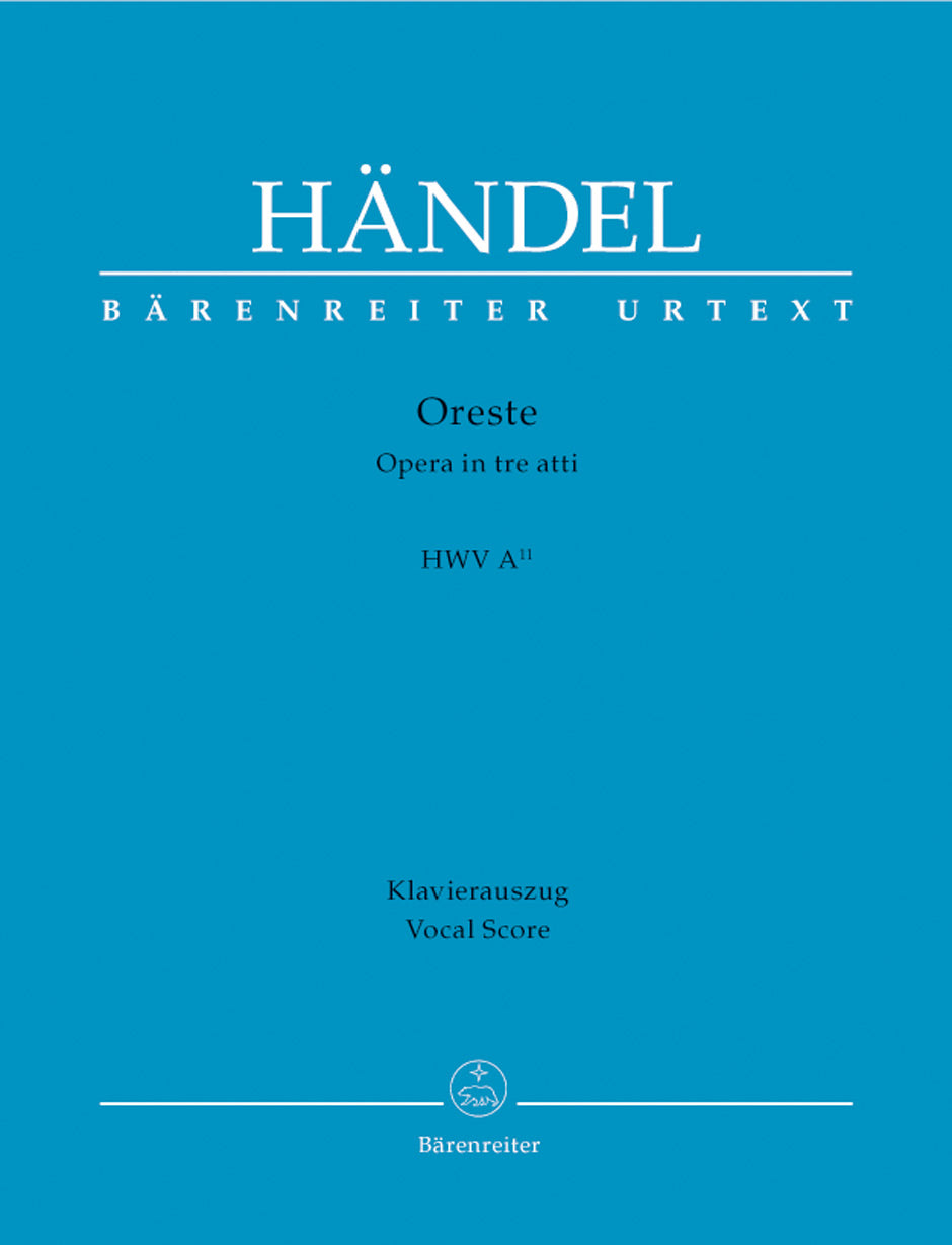 Handel, HWV A11 Oreste [I/G] (Barenreiter)