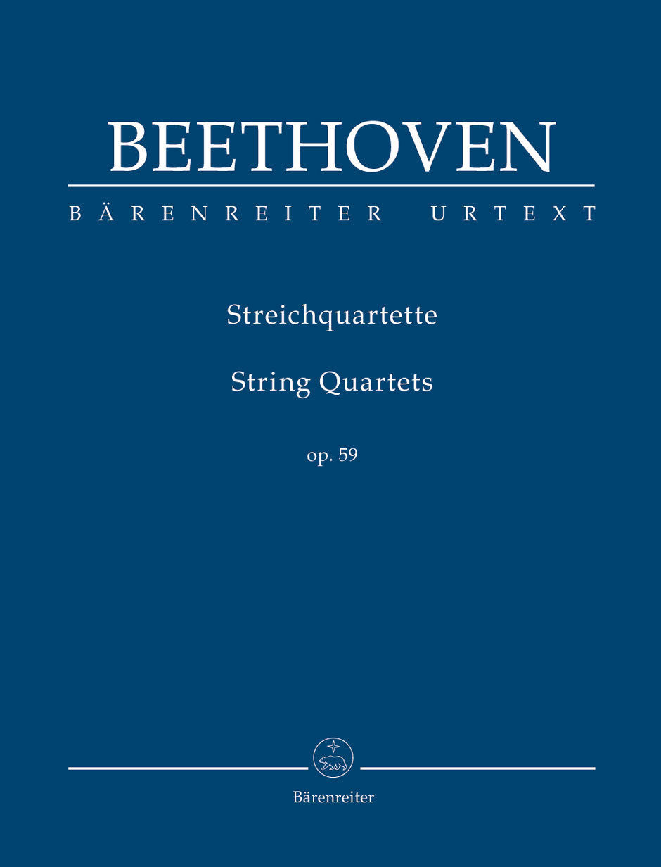 Beethoven, String Quartets op. 59 (Barenreiter)