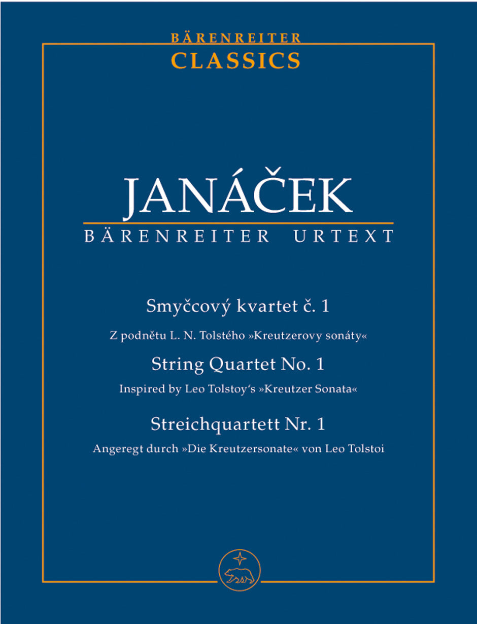 Janacek, String Quartet No. 1 (Barenreiter)