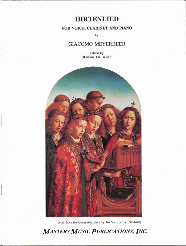 Meyerbeer, Hirtenlied [G] (Vo,Cl,Pf) (Masters Music)