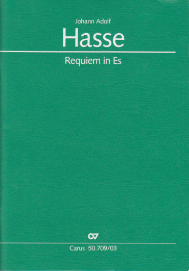 Hasse, Requiem in Es [L] (Carus)