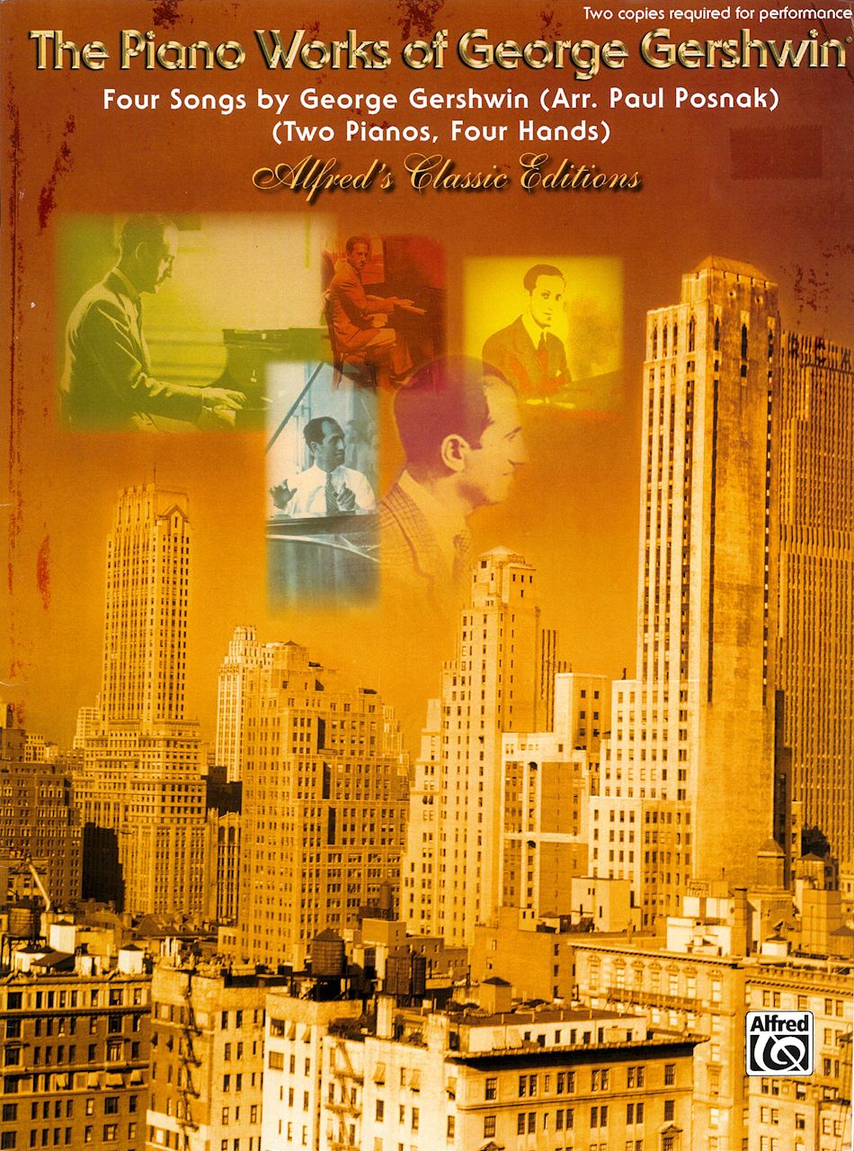 Gershwin, 4 Songs by Gershwin (Posnak) (Alfred)