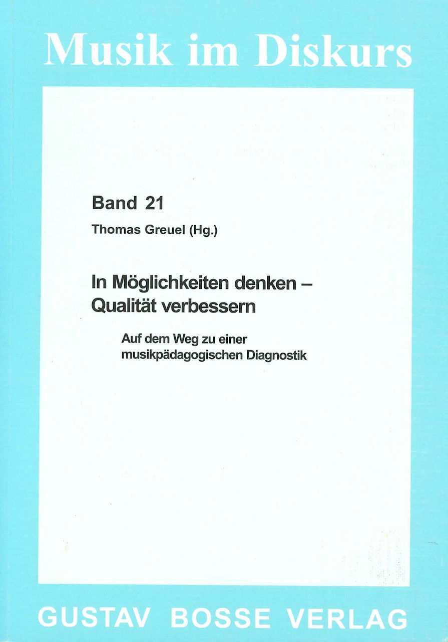 In Moglichkeiten denken - Qualitat(+DVD) (Bosse)