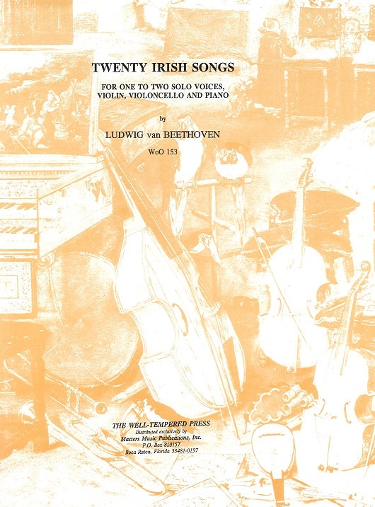 Beethoven, 20 Irish Songs WoO 153 (Masters Music)