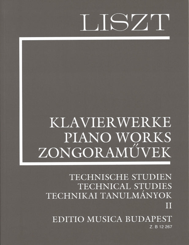 Liszt, Technical Studies 2 (Editio Musica Budapest)