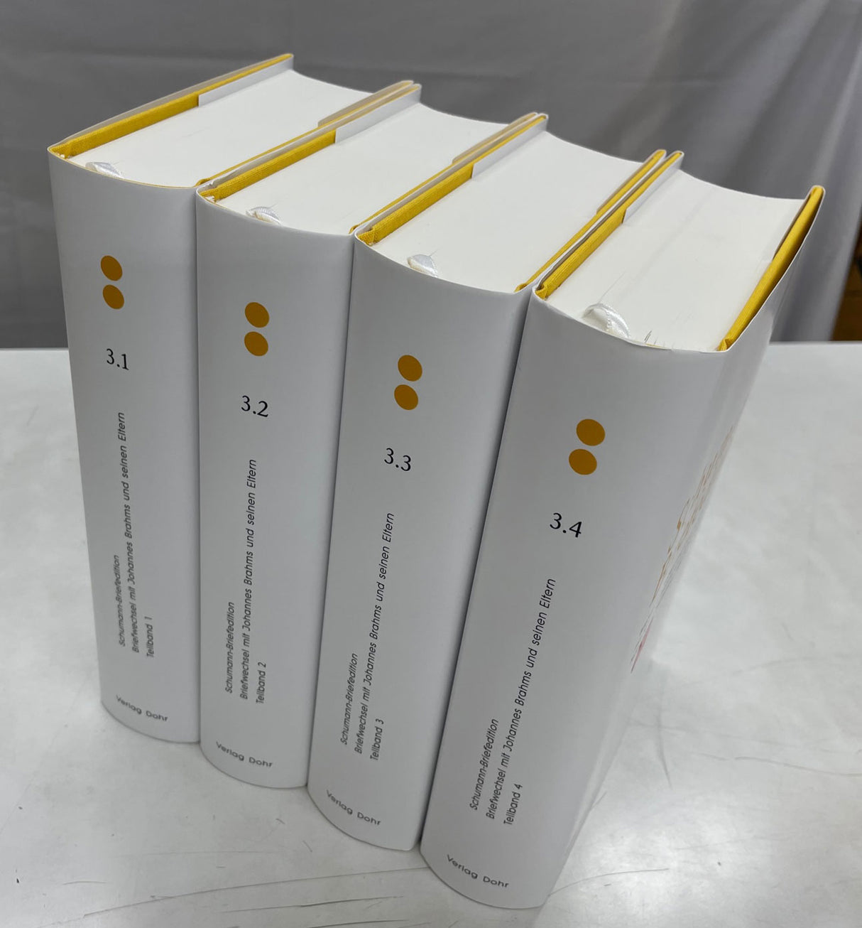 Schumann Briefedition II/3 (4vols) (Dohr)