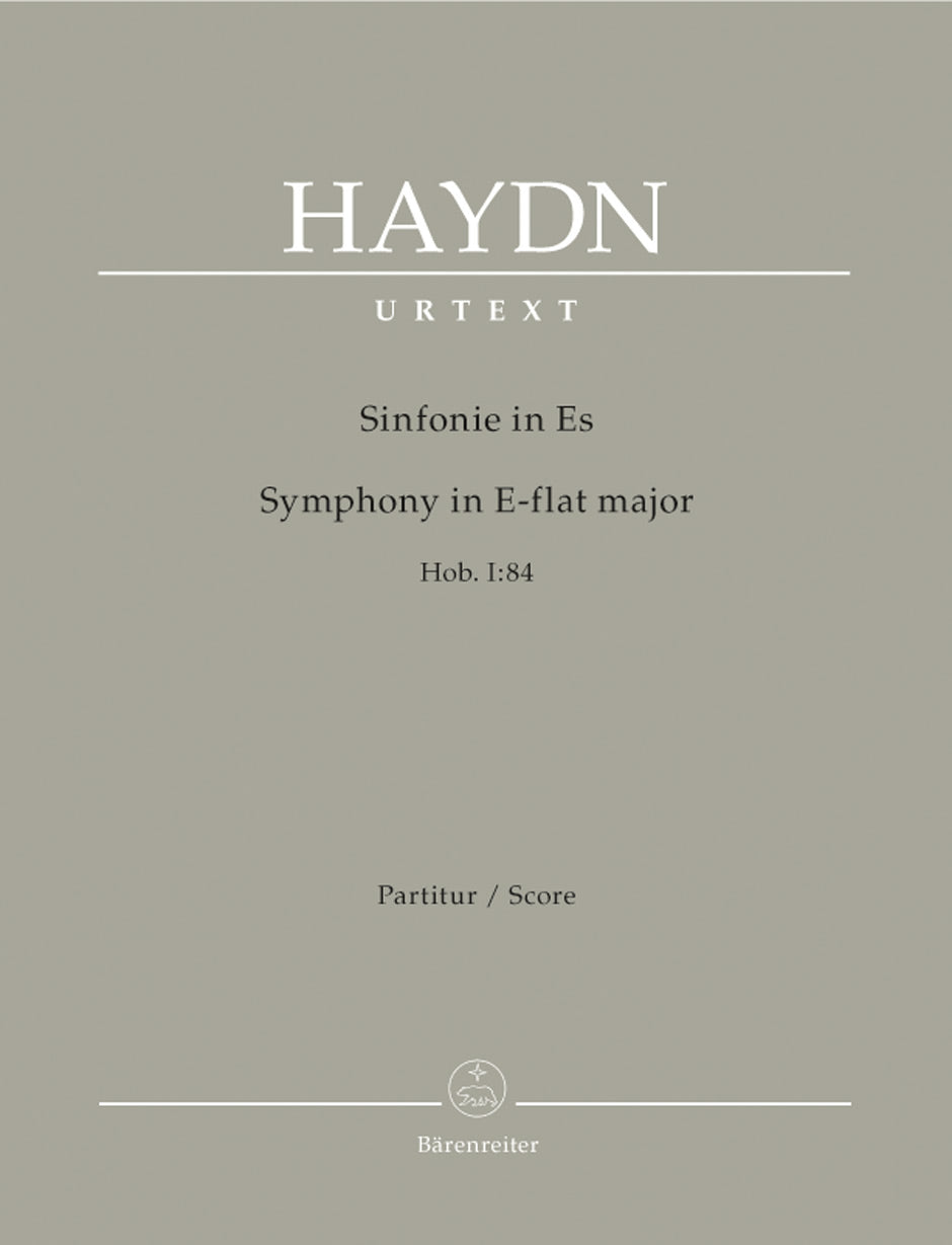 Haydn, Symphony No. 84 Full Score (Barenreiter)