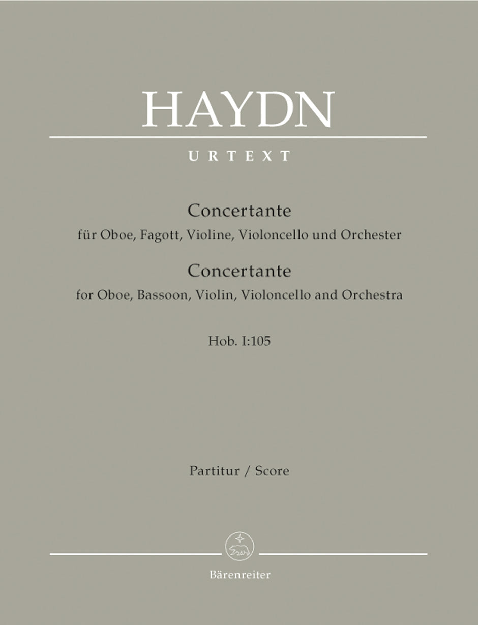 Haydn, Concertante Hob. 1/105 Partitur (Barenreiter)
