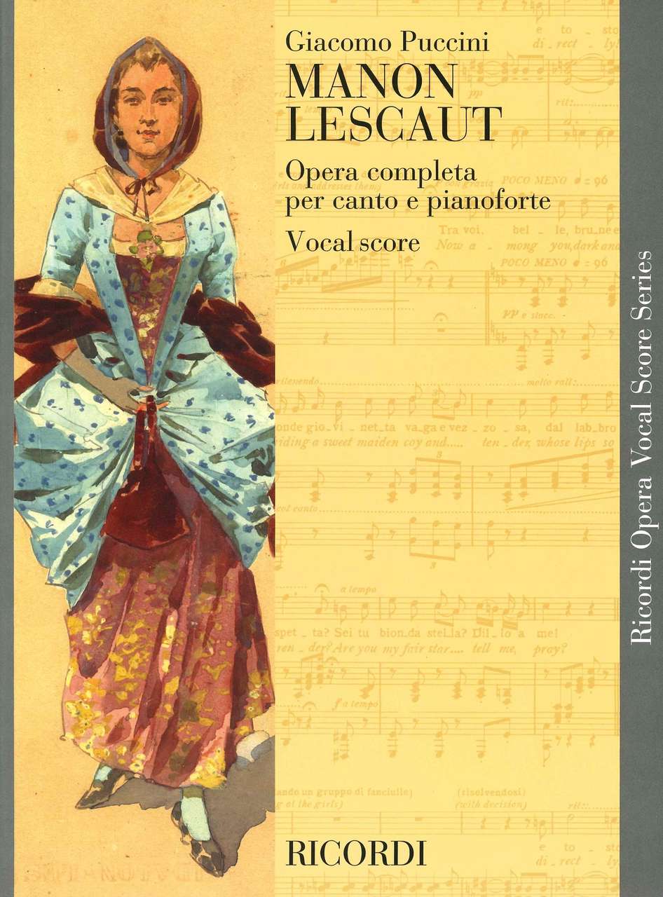 Puccini, Manon Lescaut [I/E] (Ricordi)