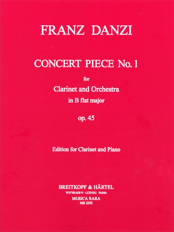 Danzi, Concert Piece No. 1 op. 45 (Musica Rara)