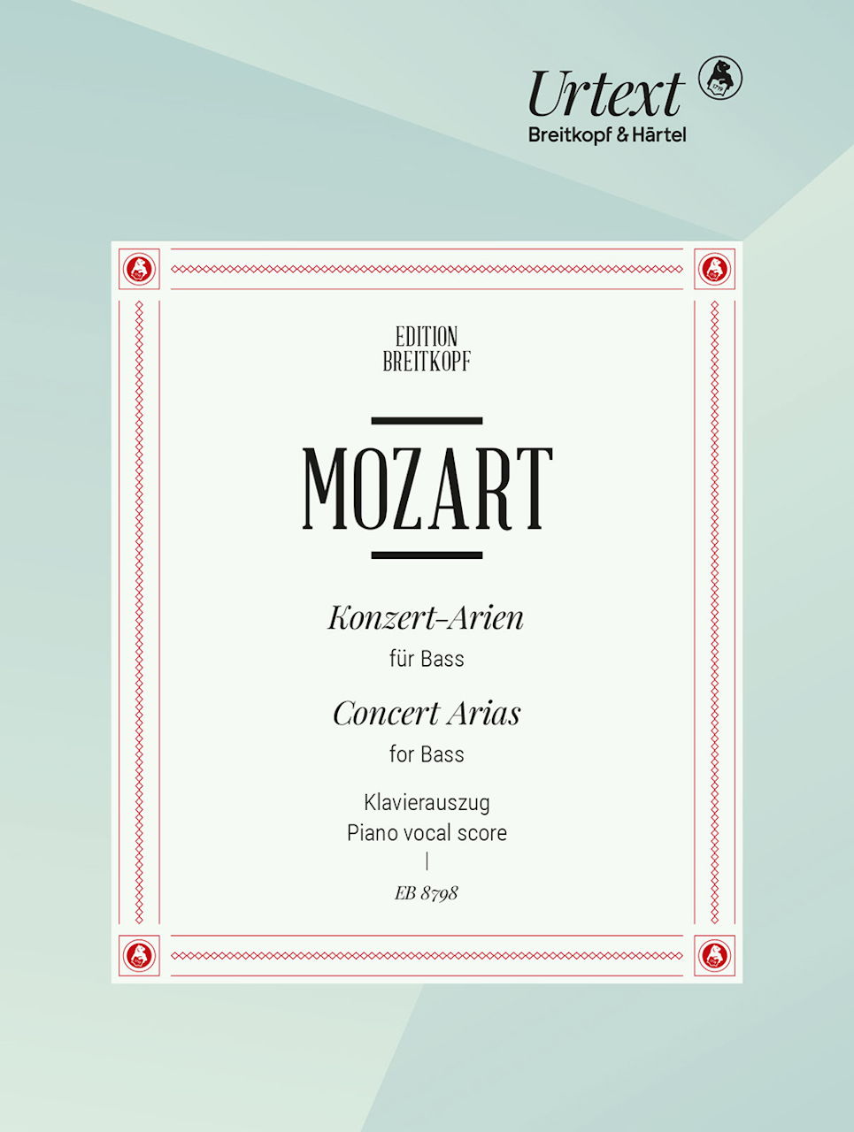 Mozart, Konzert-Arien fur Bass (Bayer) (Breitkopf)