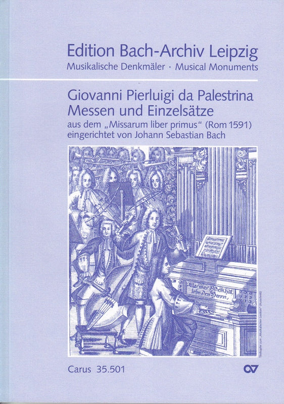 Palestrina/Bach, Messen und Einzelsatze (Carus)