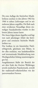 Suppan, Steirisches Musiklexikon (2nd ed (Akademische)