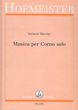 Slavicky, Musica per corno solo (Hofmeister)