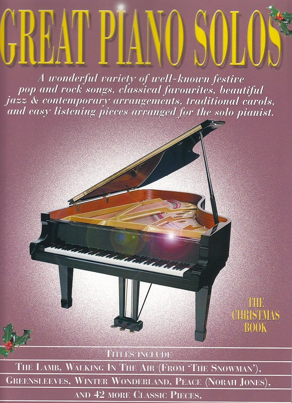 Great Piano Solos, Christmas Book (Music Sales)
