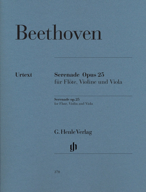 Beethoven, Serenade op. 25 (Fl,Vn,Va) (Henle)