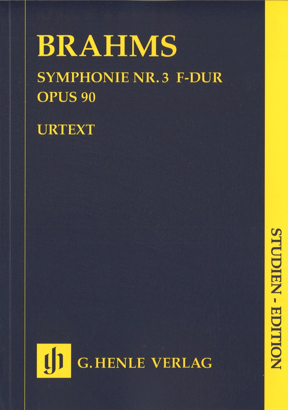 Brahms, Symphony No. 3 in F, op. 90 (Henle)