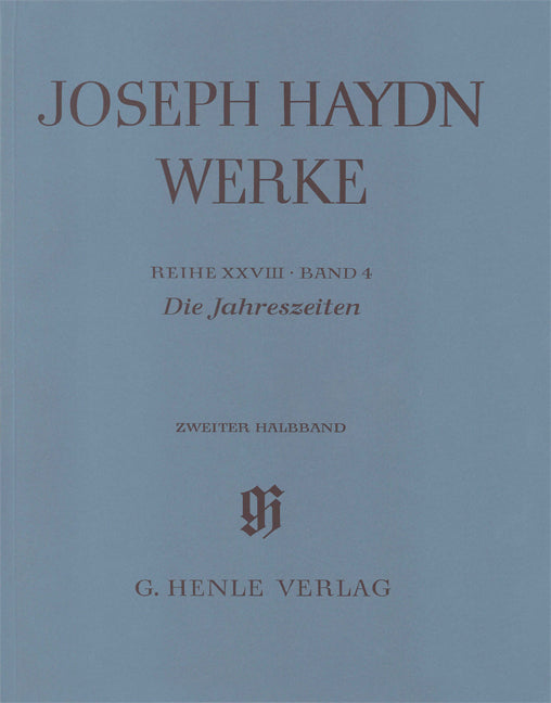 Haydn Werke 28/4/2: Jareszeiten 2 paper (Henle)