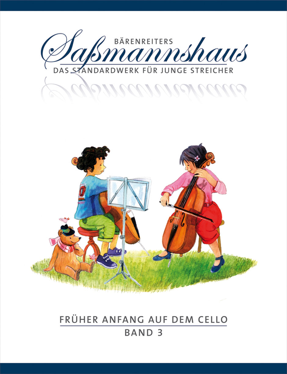 Sassmannshaus, Fruher Anfang Cello 3 (Barenreiter)