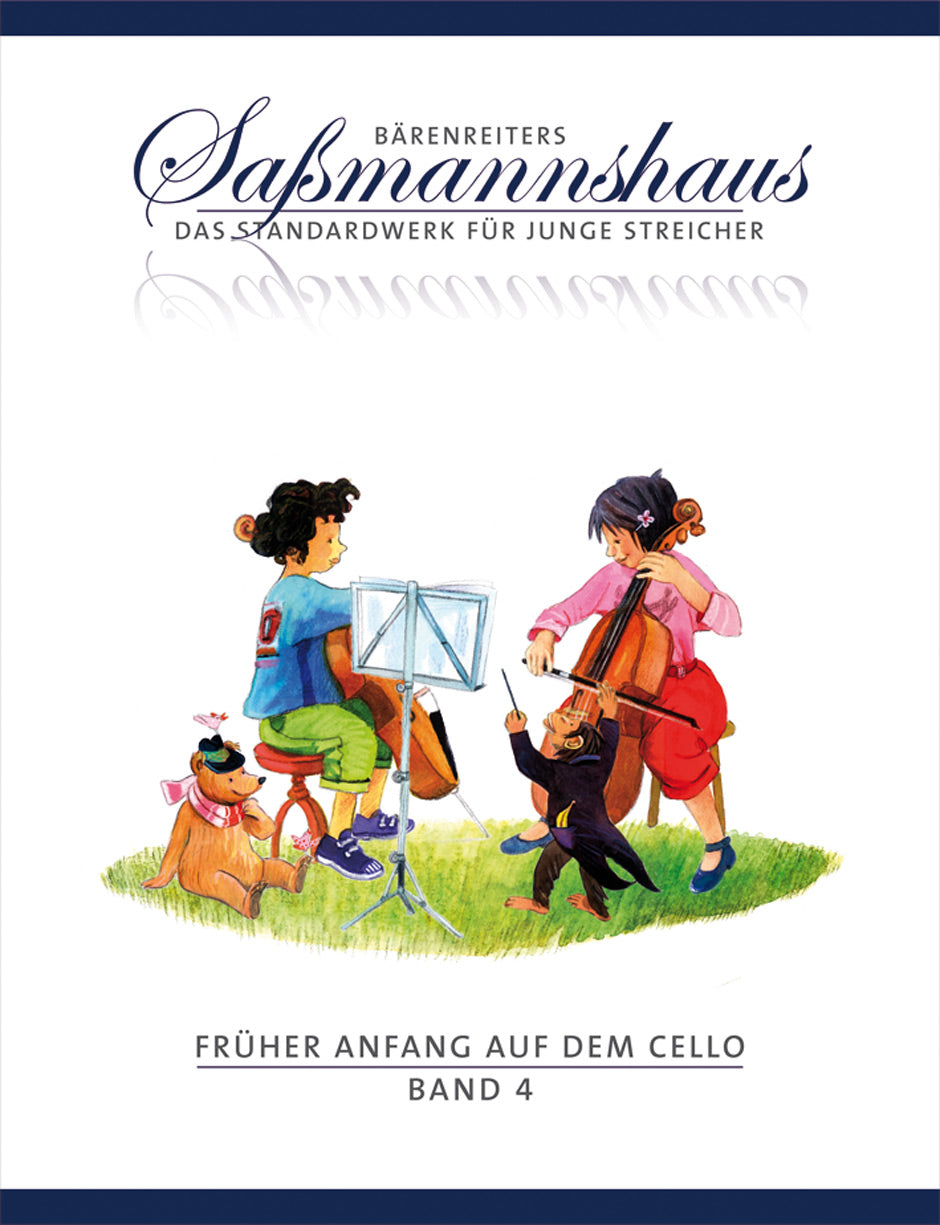 Sassmannshaus, Fruher Anfang Cello 4 (Barenreiter)