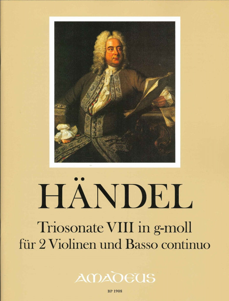 Handel, Sonata op. 2/8 in g HWV 393 (Amadeus Verlag)