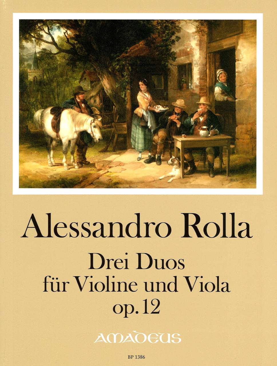 Rolla, 3 Duos op. 12 (Vn,Va) (Amadeus Verlag)