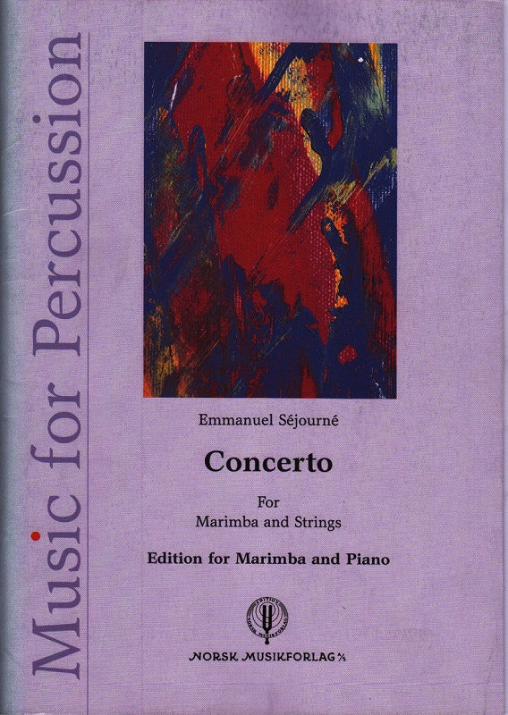 Sejourne, Concerto for Marimba (Norsk)