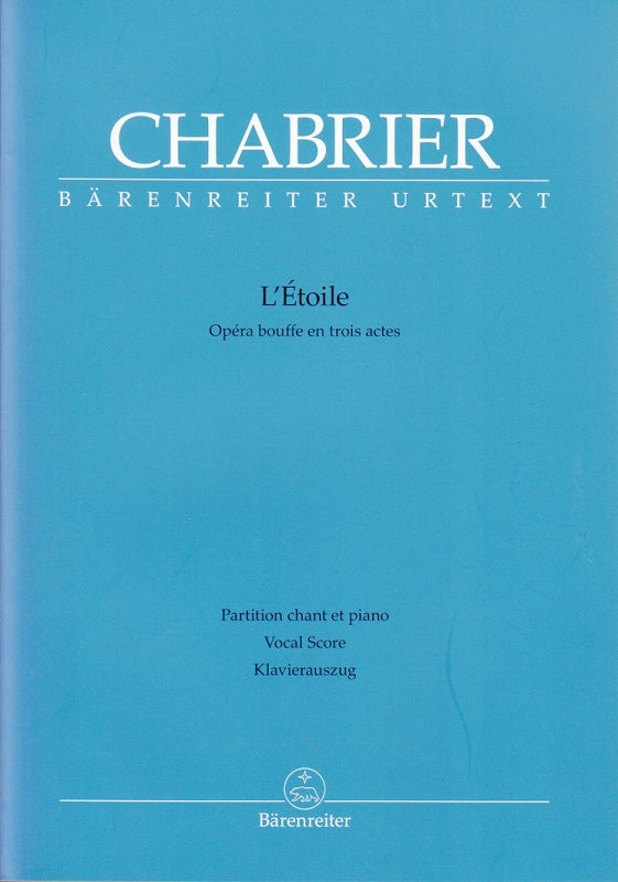 Chabrier, Etoile (Barenreiter)