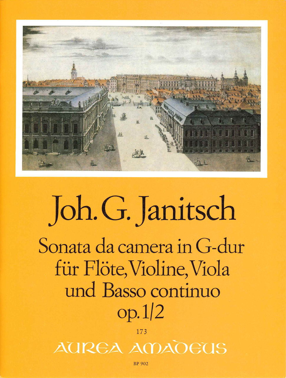 Janitsch, Sonata da camera op. 1/2 (Amadeus Verlag)
